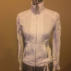 Armani exchange white jacket